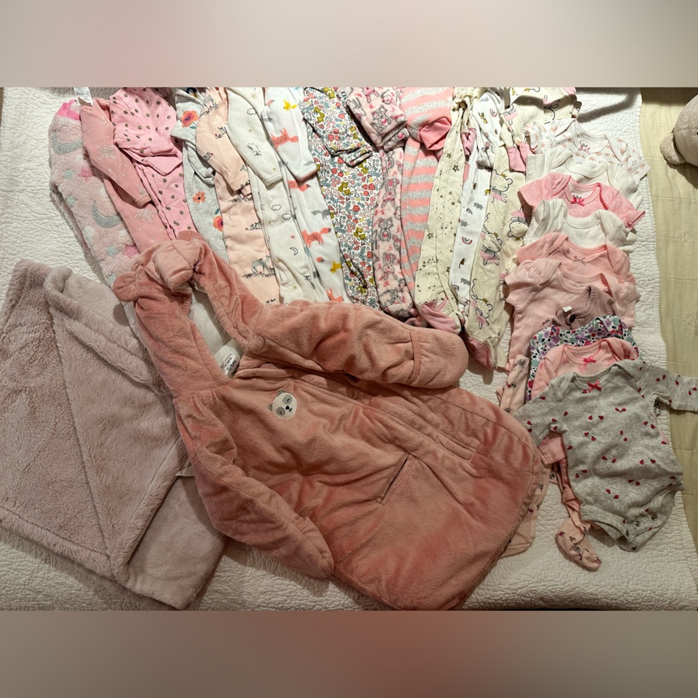 Lot of clothes for baby girl